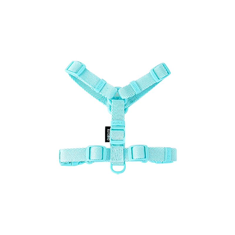 Dog Harness Dog Collar Dog Leash Macarone Color Cat Accessories Pet Small Dog Accessories Small Dog Harnessdog Supplies