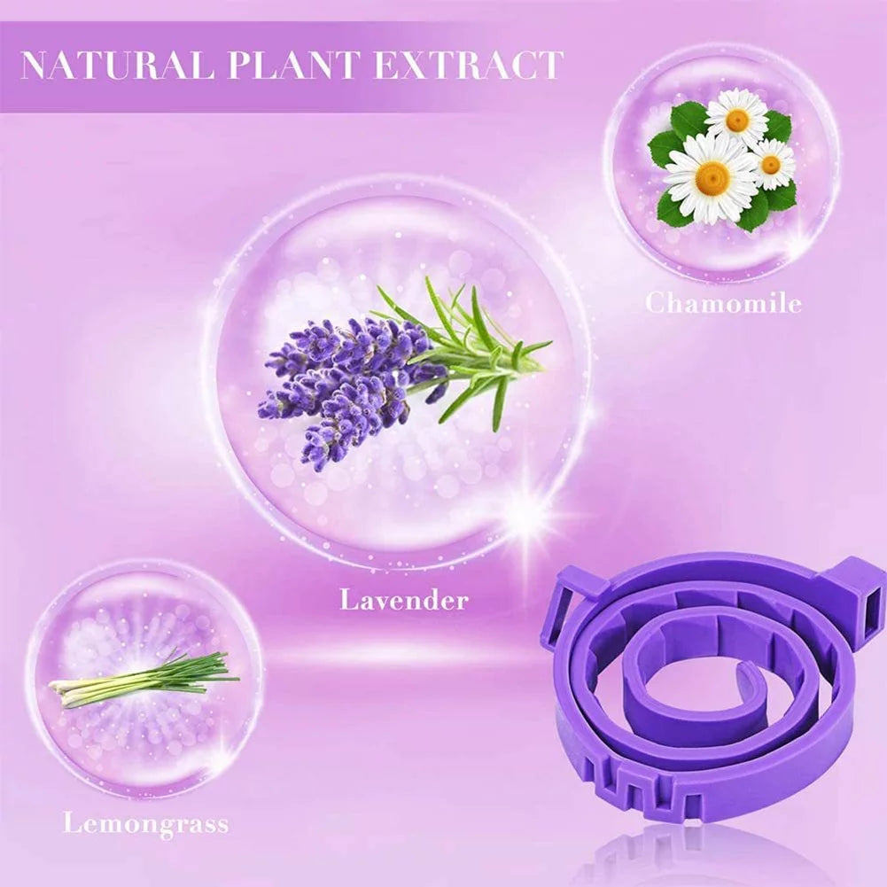 Portable Pet Calming Collars Long Lasting Stress Anxiety Relief Pet Neck Accessories for Cats Dogs